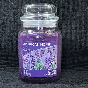 American Home by Yankee Candle Lovely Lavender Large 19 OZ. Jar Candle